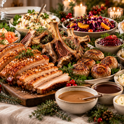 Juletapas komplett